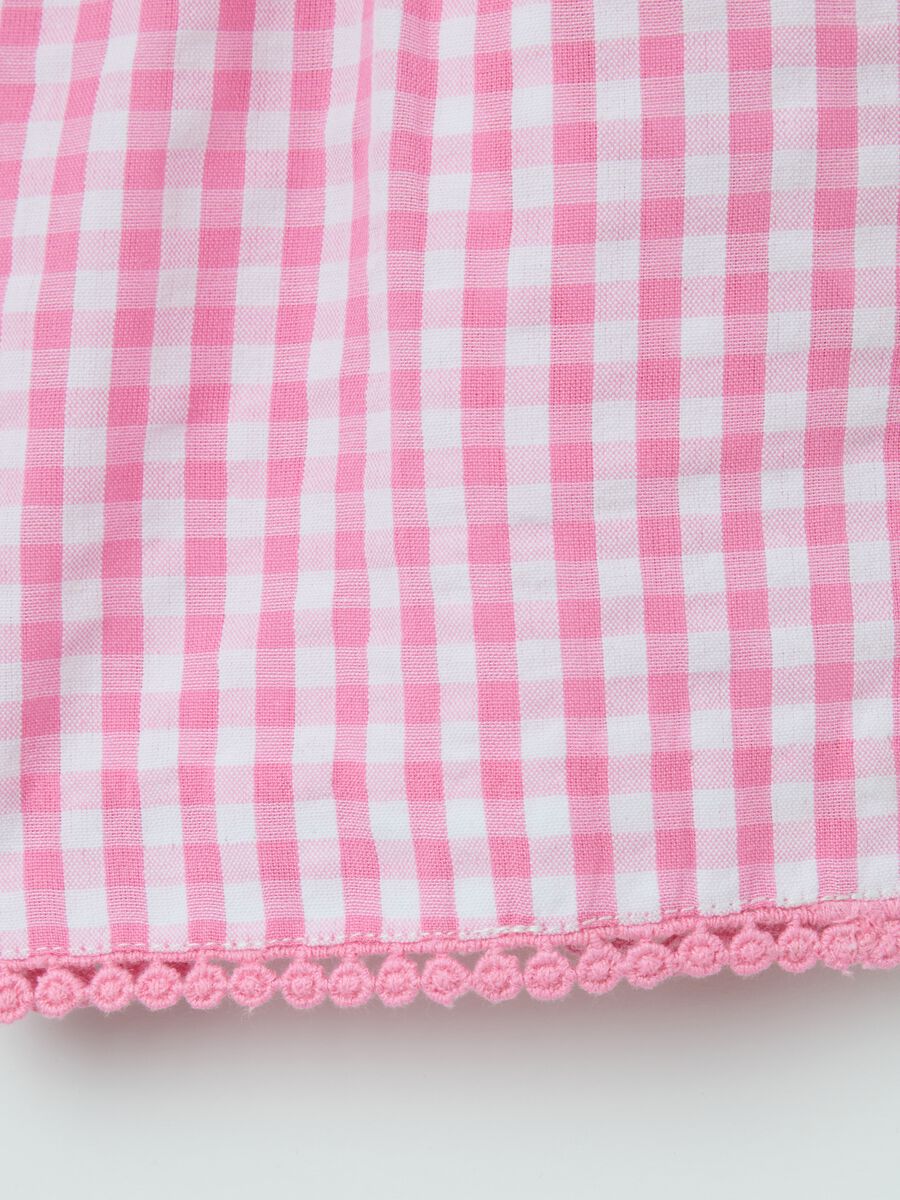 Girls&rsquo; multicoloured shorts in 100% cotton with regular fit_3