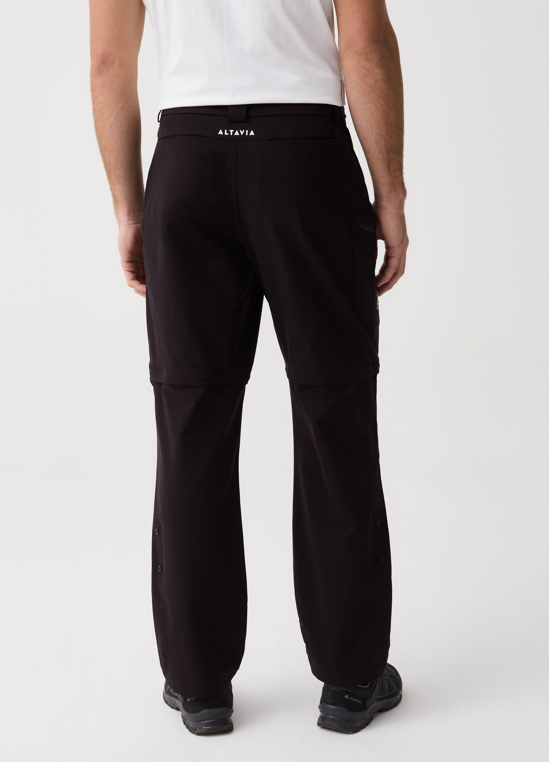 Altavia convertible hiking trousers with zip