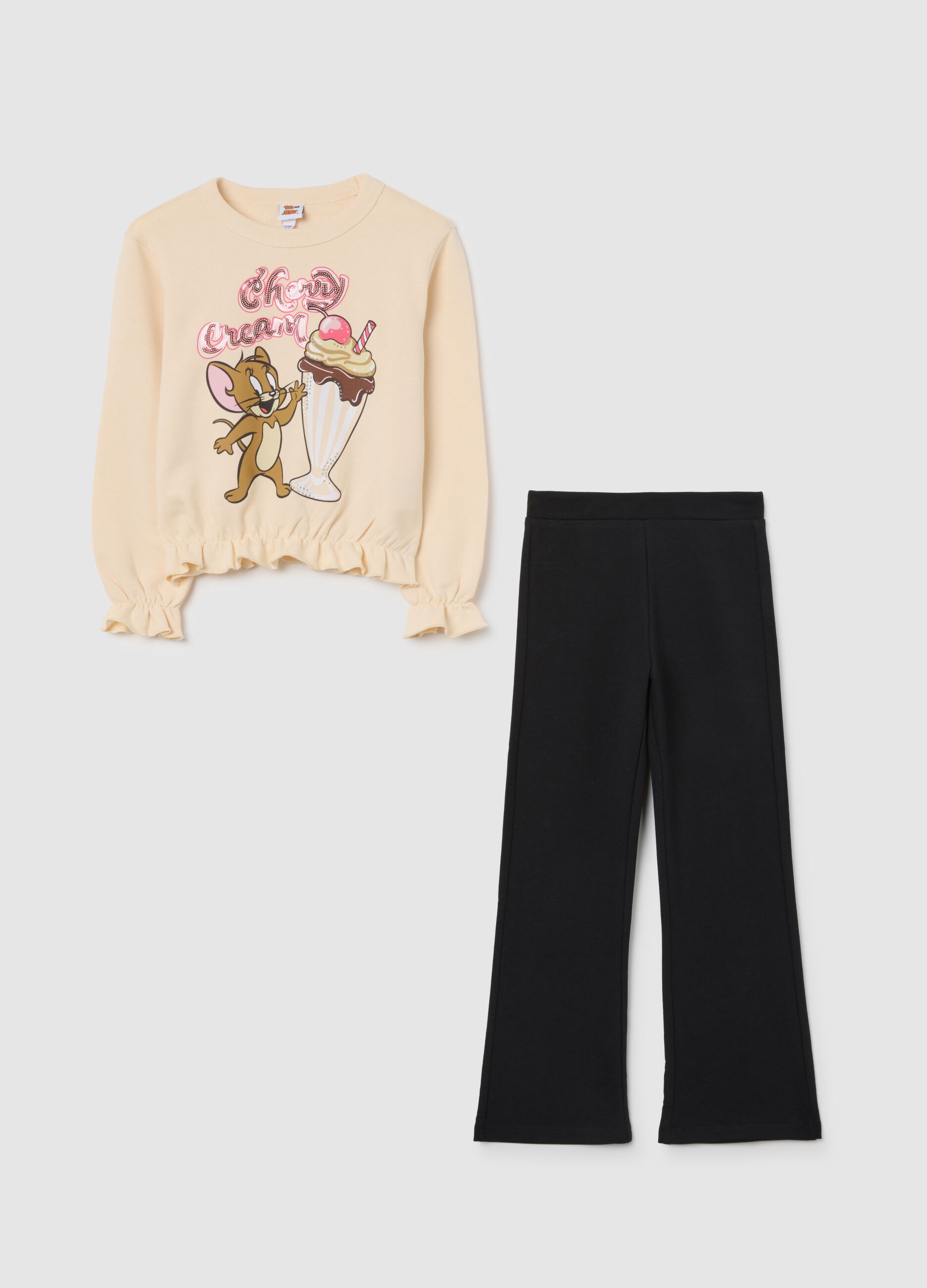 Disney regular fit cotton blend multicolour set for girls