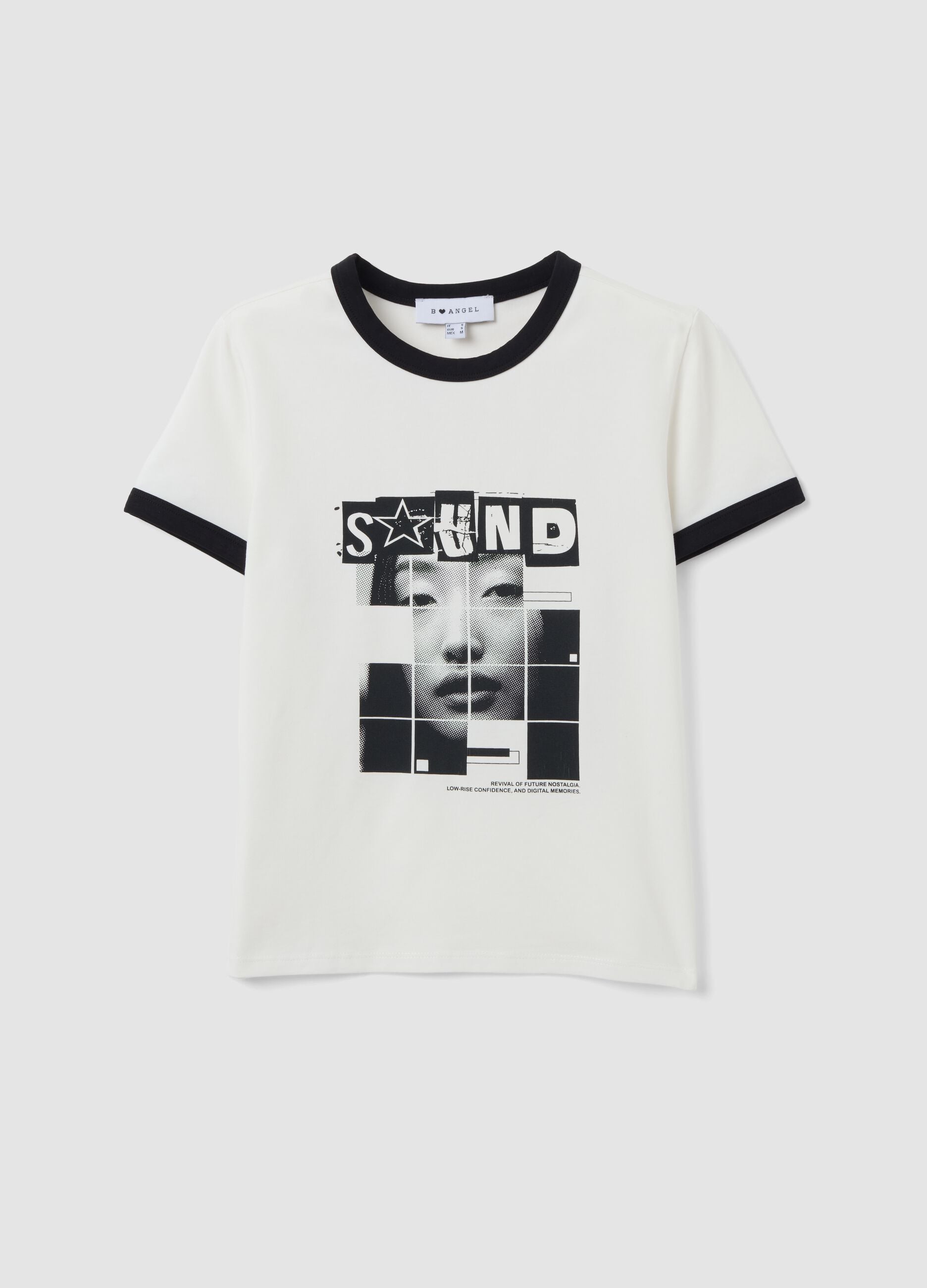 &Lambda;&epsilon;&upsilon;&kappa;ό &beta;&alpha;&mu;&beta;&alpha;&kappa;&epsilon;&rho;ό T-shirt &mu;&epsilon; &mu;&pi;&rho;&omicron;&sigma;&tau;&iota;&nu;ό &gamma;&rho;&alpha;&phi;&iota;&kappa;ό &tau;ύ&pi;&omega;&mu;&alpha; &kappa;&alpha;&iota; &lambda;&epsilon;&pi;&tau;&omicron;&mu;έ&rho;&epsilon;&iota;&epsilon;&sigmaf; &sigma;&epsilon; &alpha;&nu;&tau;ί&theta;&epsilon;&sigma;&eta;