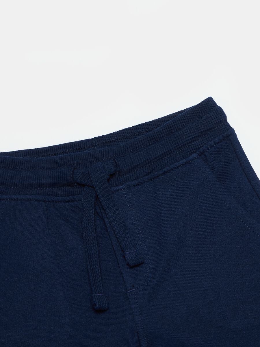 Shorts de algodón con cordón_2