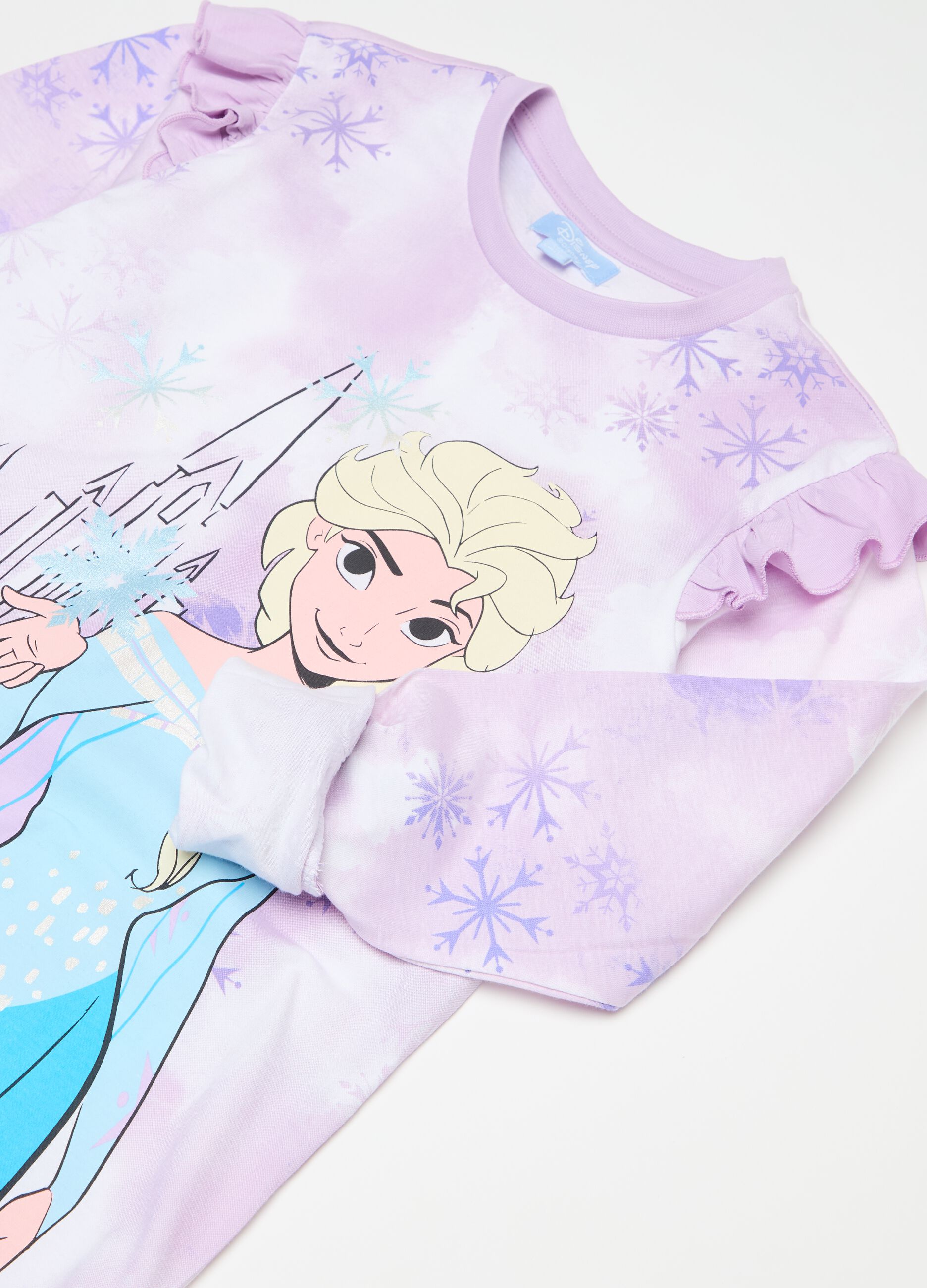 Pijama de algodón orgánico estampado Elsa