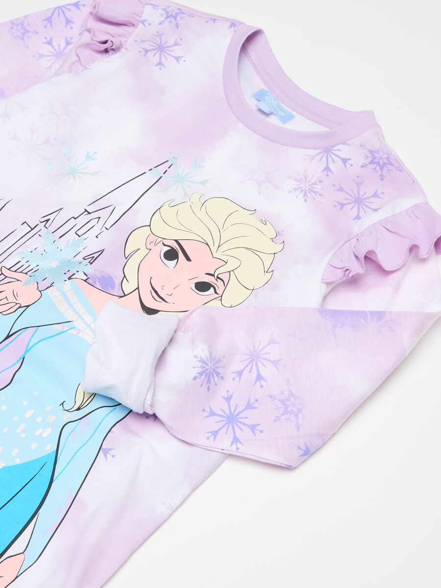 Pijama de algodón orgánico estampado Elsa_2