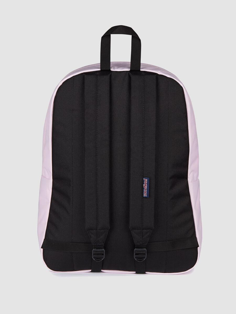 Zaino rosa con tasca frontale_1