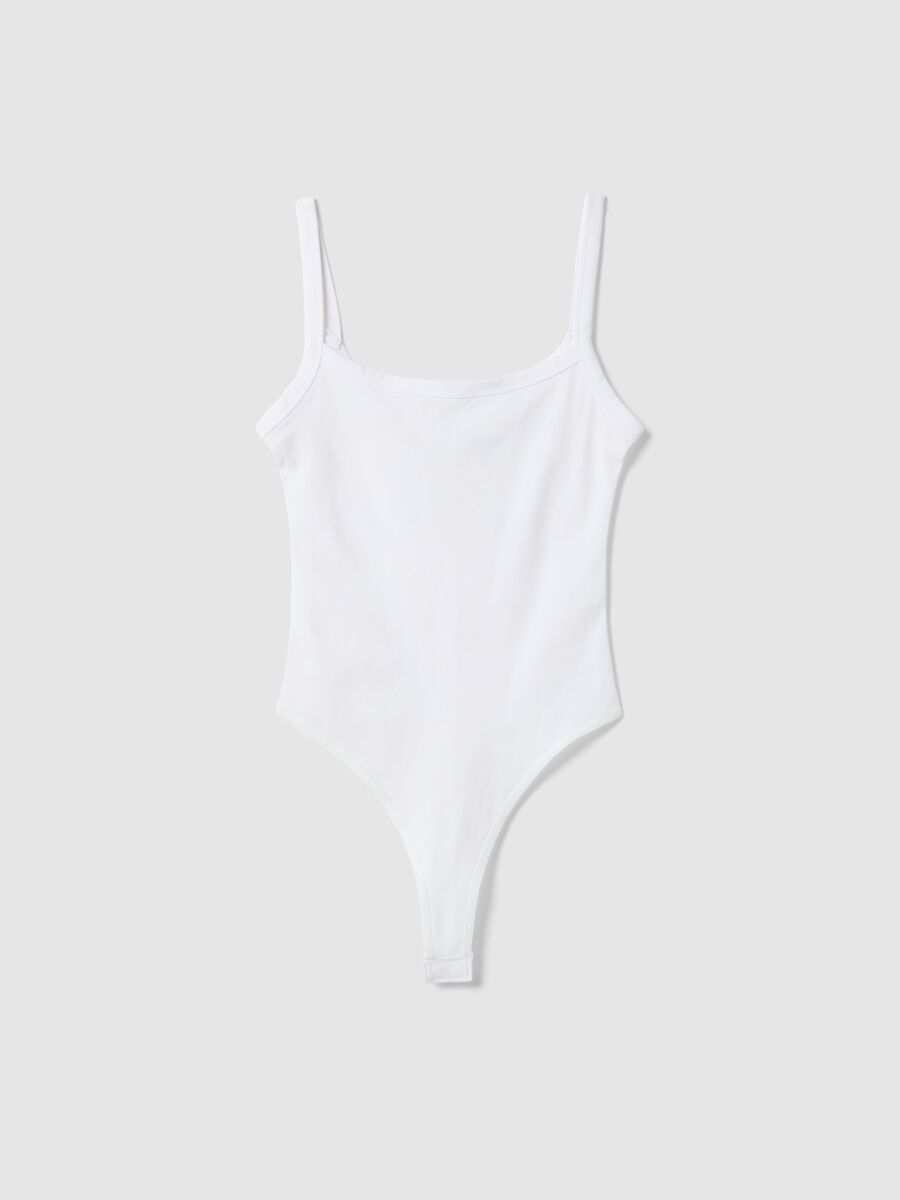 White Jersey Bodysuit_4