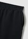 Black Stretch Cotton Bermuda Shorts Regular Fit_5