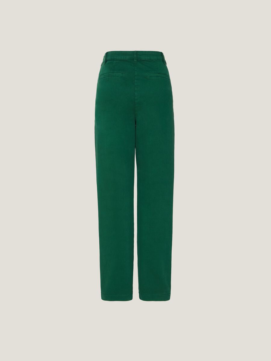 Stretch cotton chino trousers_4