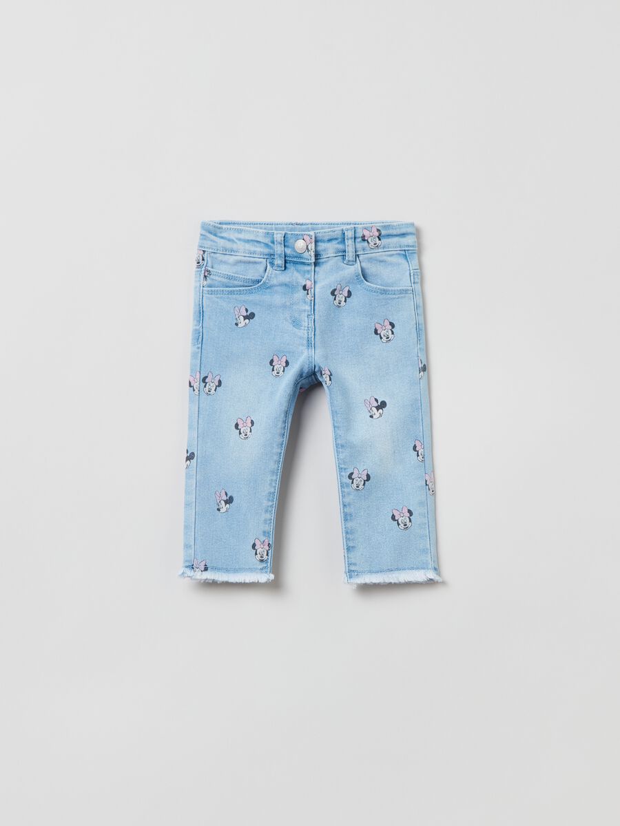 Disney Baby Minnie Mouse print jeans_0