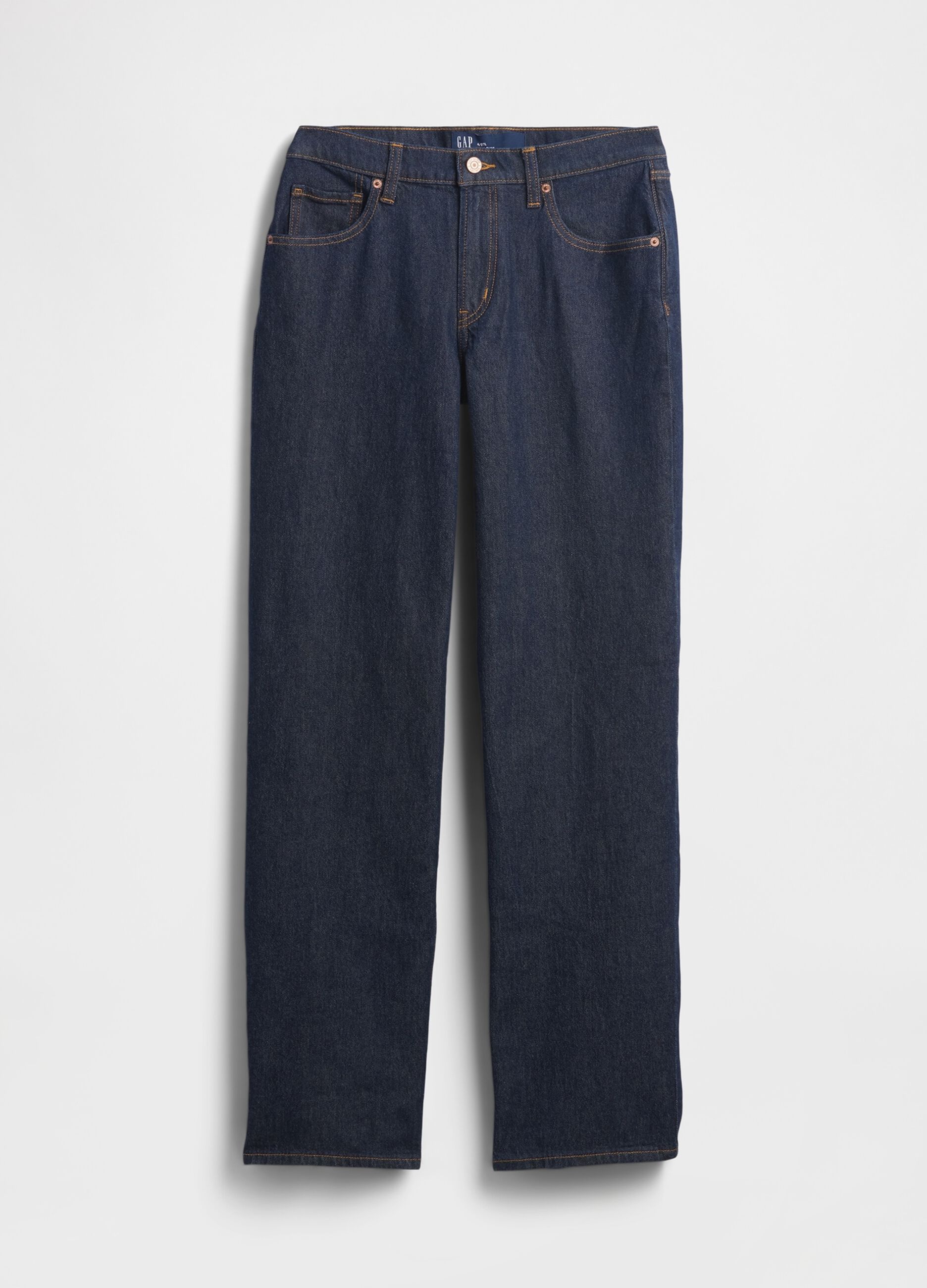 Vaqueros de denim de algod&oacute;n el&aacute;stico de cinco bolsillos