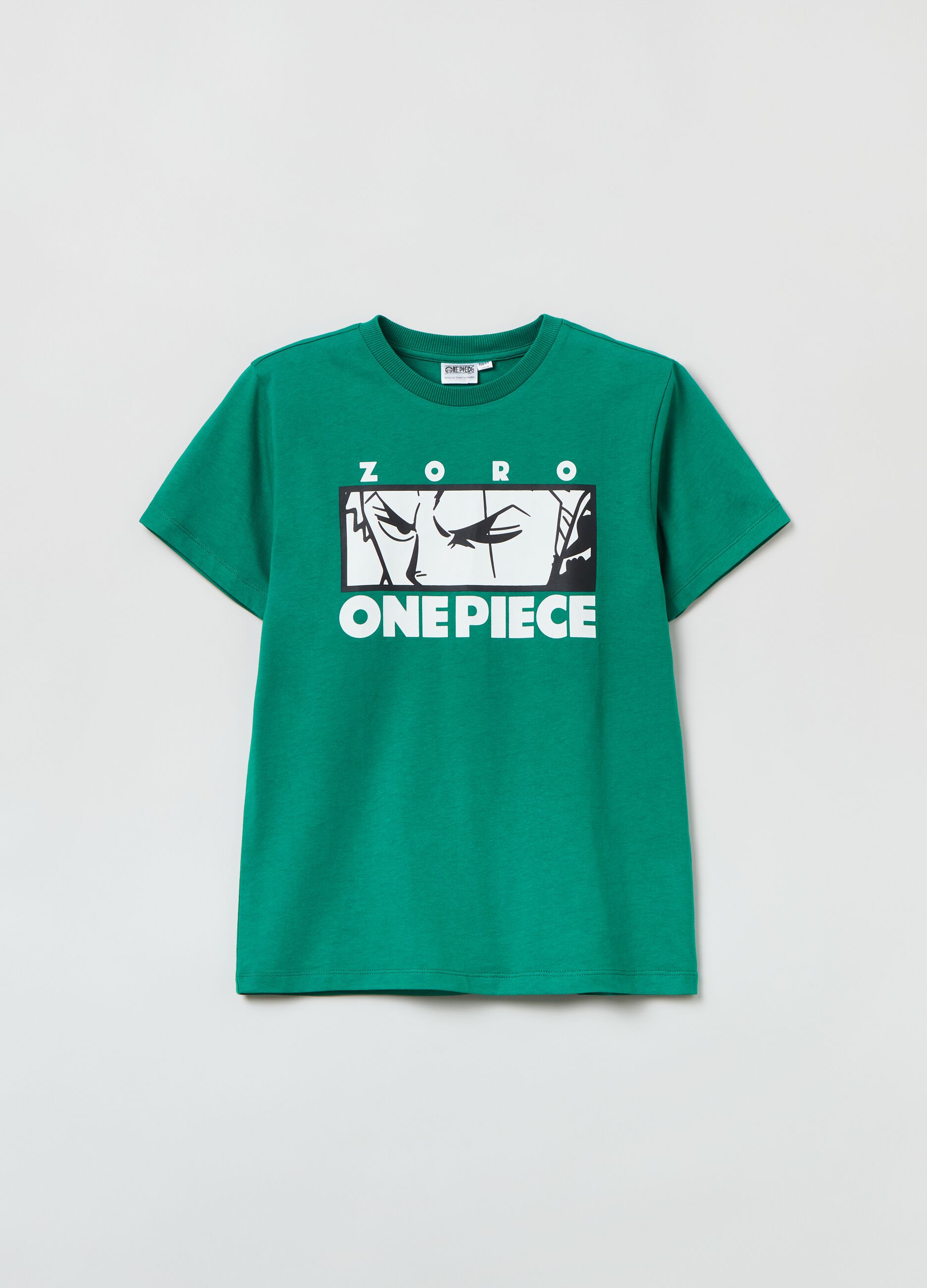 T-shirt in cotone con stampa One Piece