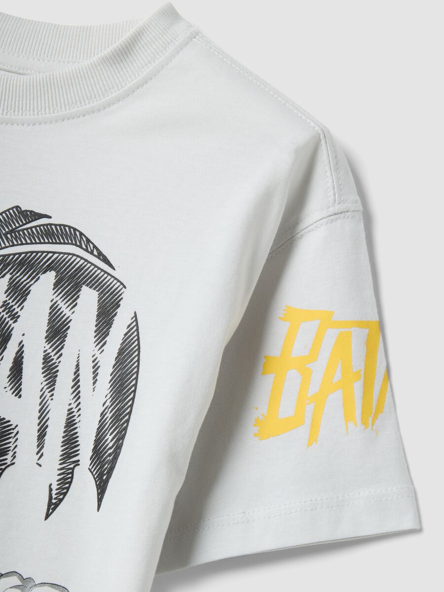 White pure cotton short-sleeve T-shirt_2