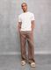 100% Linen Wide-Leg Trousers in Mocha_3