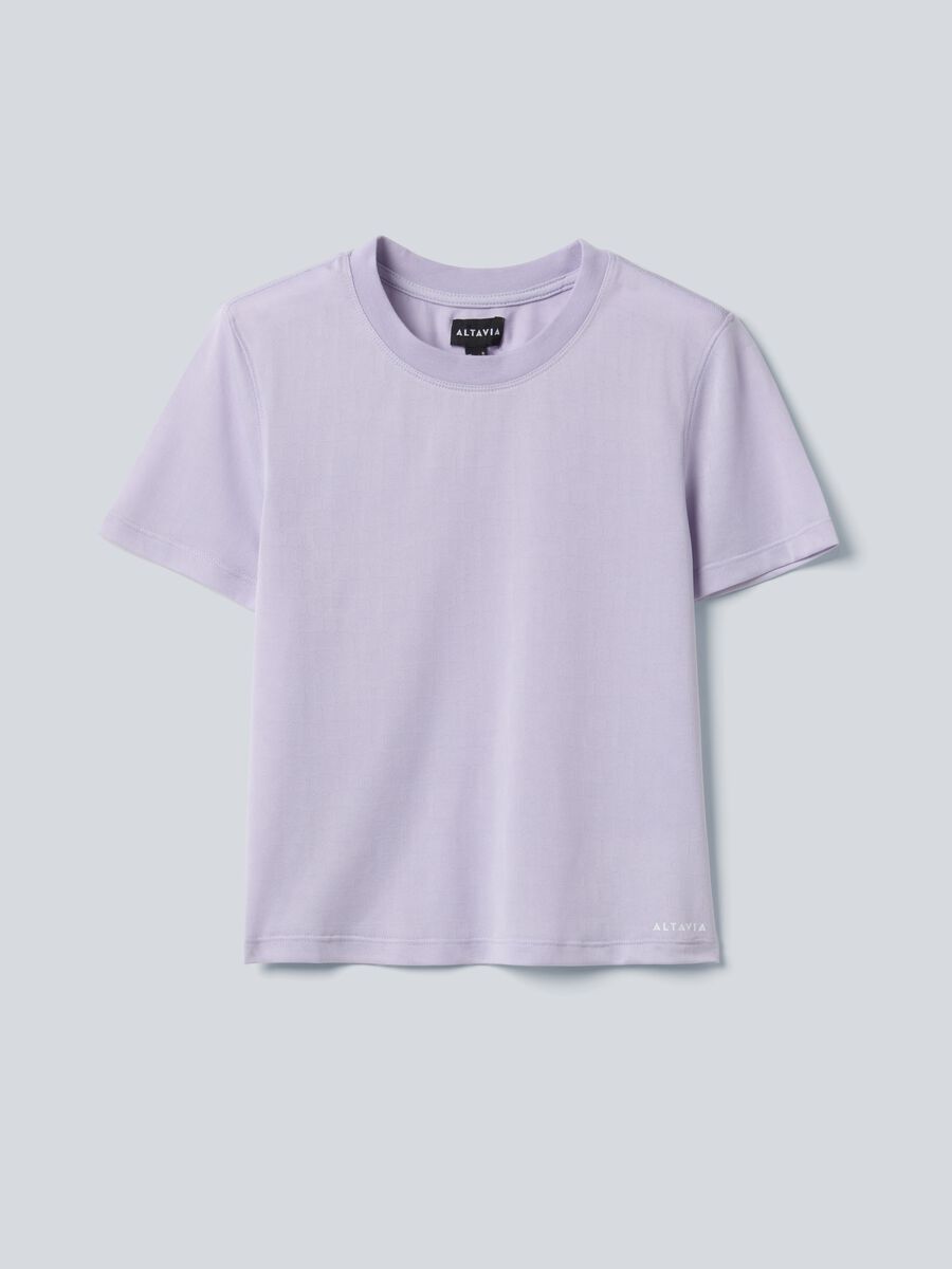 Violettes technisches Sport-T-Shirt ALTAVIA COURT_4