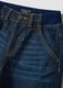 Jogger denim blu in misto cotone e viscosa con vita elasticizzata relaxed fit_3