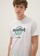 Weisses T-Shirt mit Hard Rock Cafe-Print aus reiner Baumwolle, Regular Fit_3