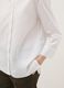 White pure cotton shirt regular fit with three-quarter sleeves_3