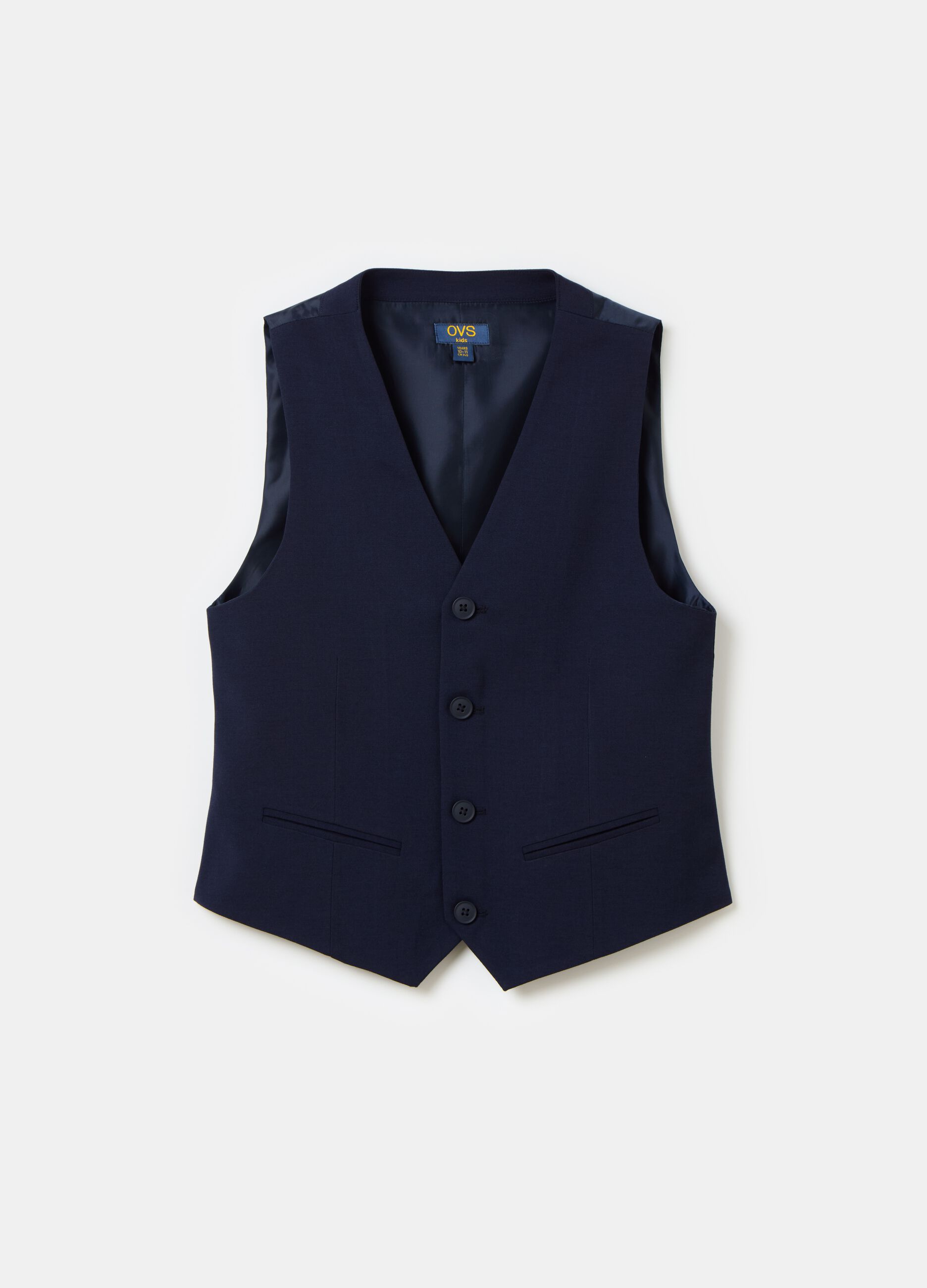 Elegant gilet with buttons