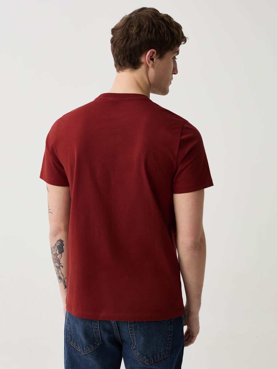 Camiseta de algodón orgánico con cuello redondo_2