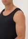 2-pack of black vests in pure extra-fine cotton_2