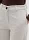 Regular fit beige corduroy trousers_3