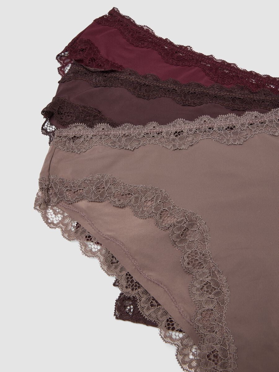 3-pack of multicolour organic cotton briefs with lace_6