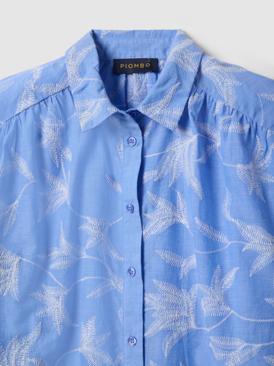 Multicolour pure cotton regular fit shirt with pattern_5