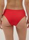 Red bikini bottoms in stretch fabric with side ties_2