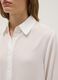 White crepe shirt with classic collar_3