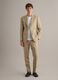 Beige Slim-Fit-Hose aus reinem Leinen_0
