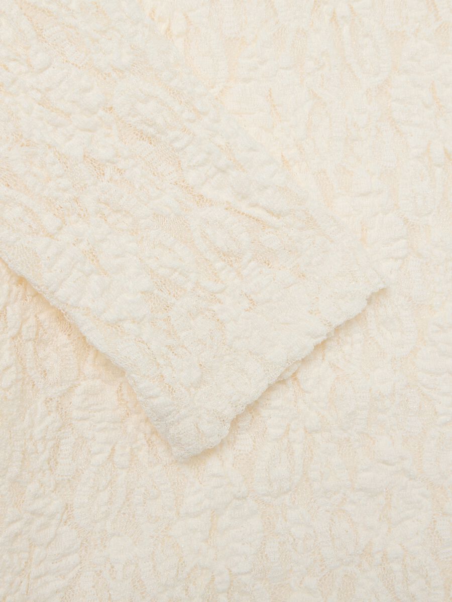 Langärmliges weißes Spitzen-T-Shirt_5