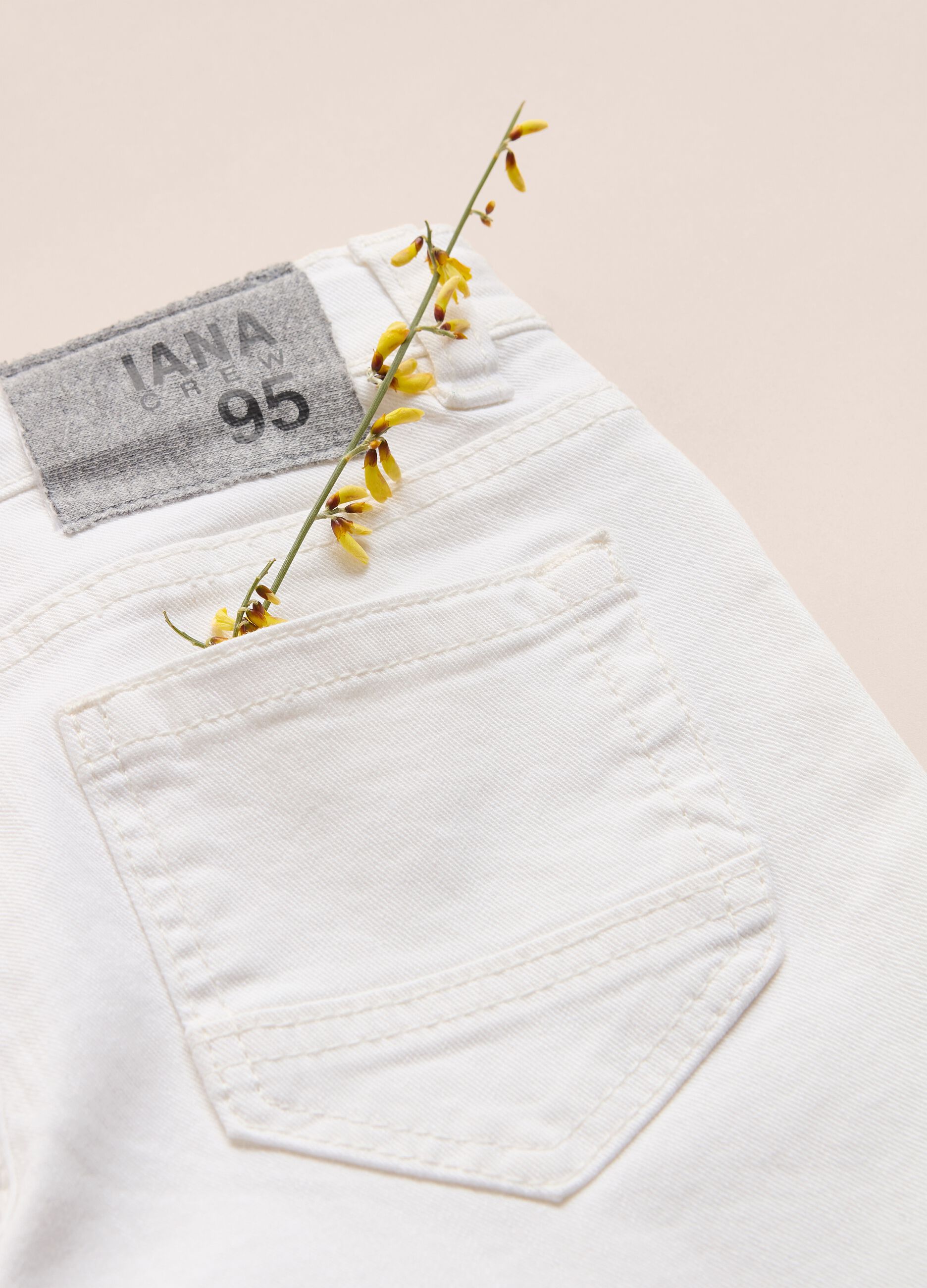 IANA trousers in cotton blend denim.
