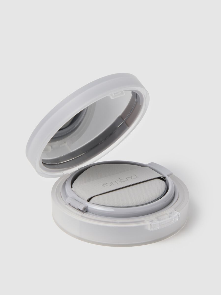 ROM&ND NU ZERO CUSHION 02 PURE21 BASE ALMOFADA - Maquilhagem coreana_2