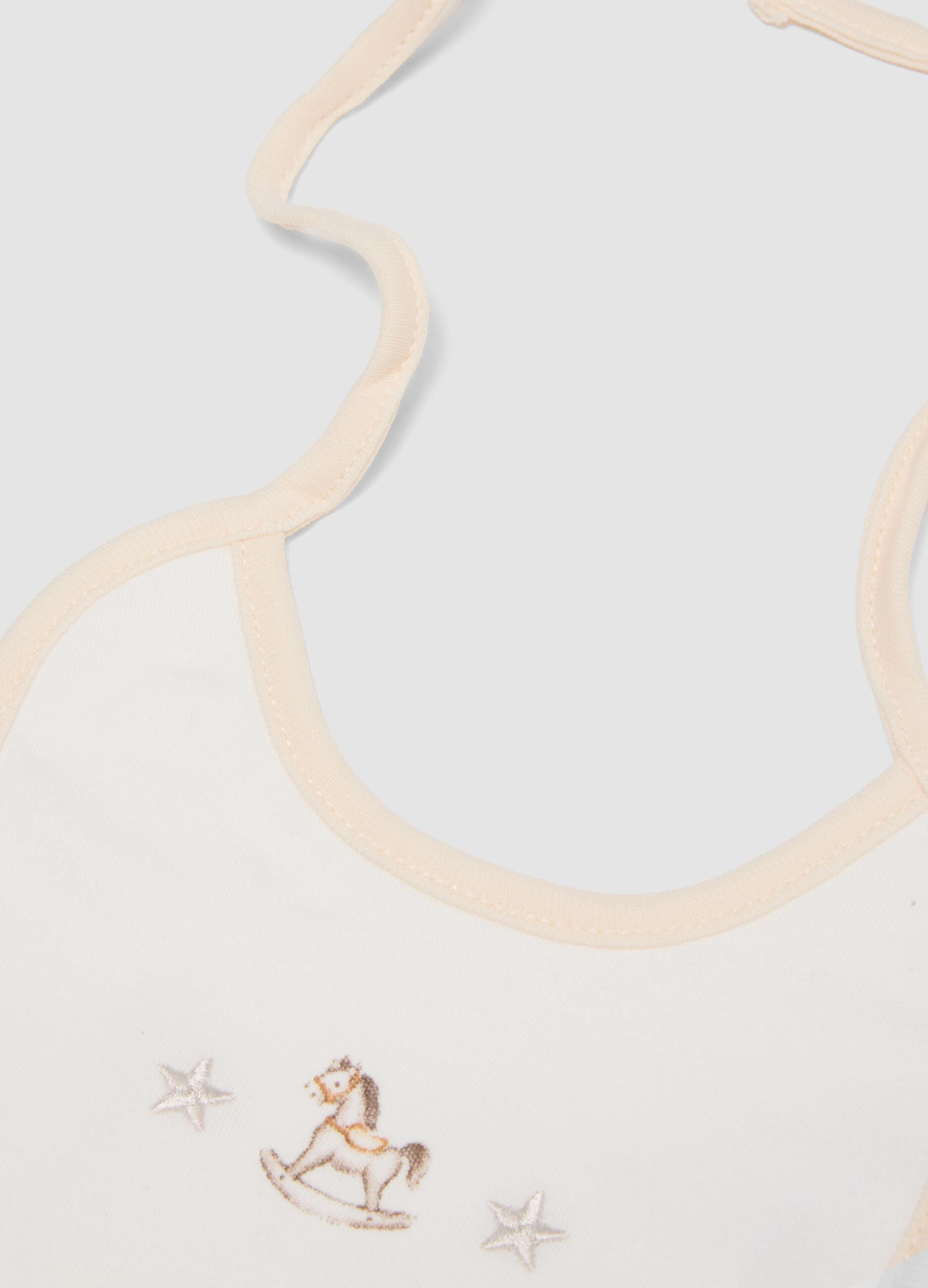 2er-Pack L&auml;tzchen in Grau und Rosa aus reiner Bio-Baumwolle mit Prints f&uuml;r Babys