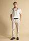 White pure cotton jersey T-shirt with crew neck, relaxed fit_1