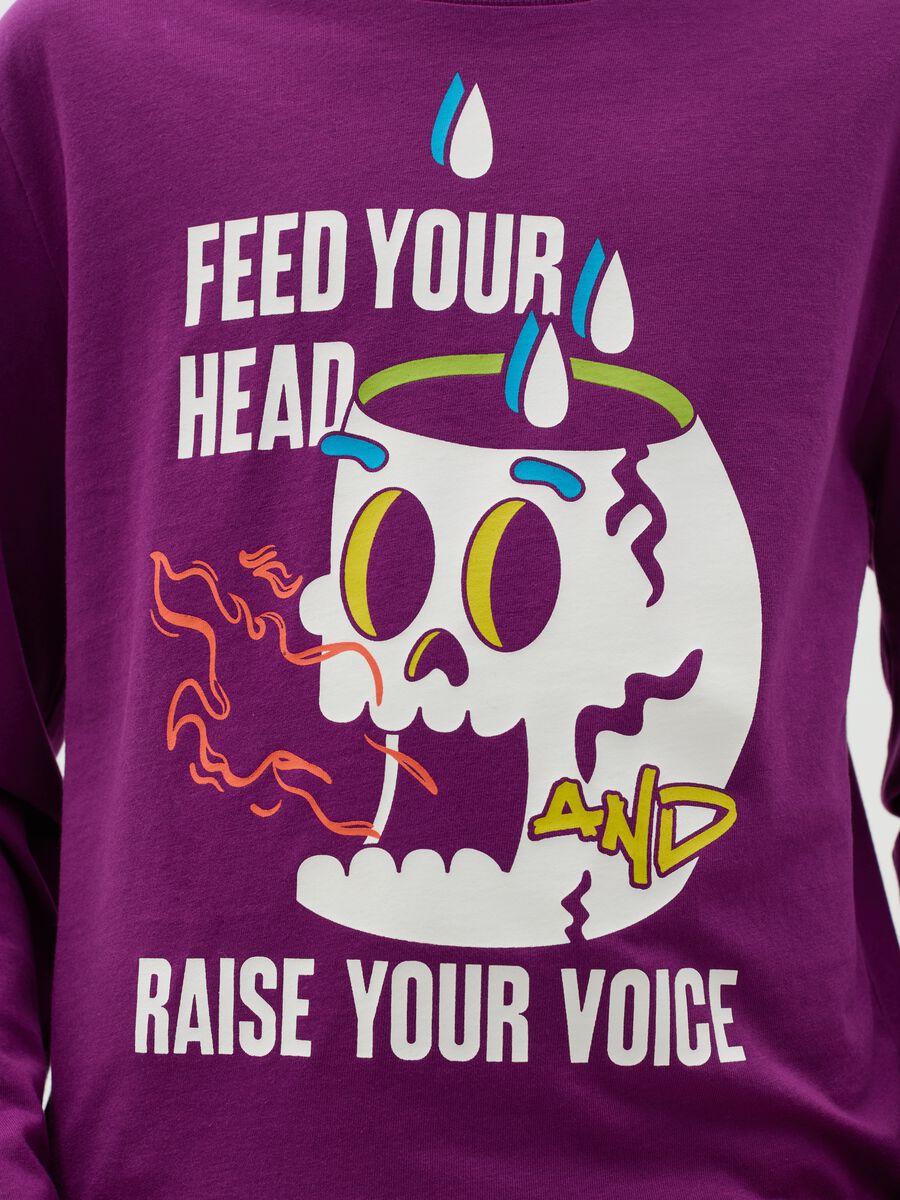 Long-sleeved T-shirt with print_1