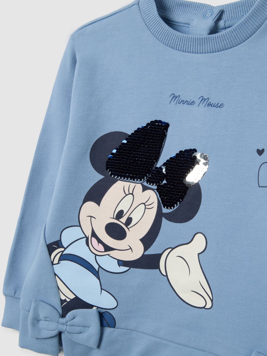 Multicolour cotton blend sweatshirt and trousers set for girls - regular fit_2