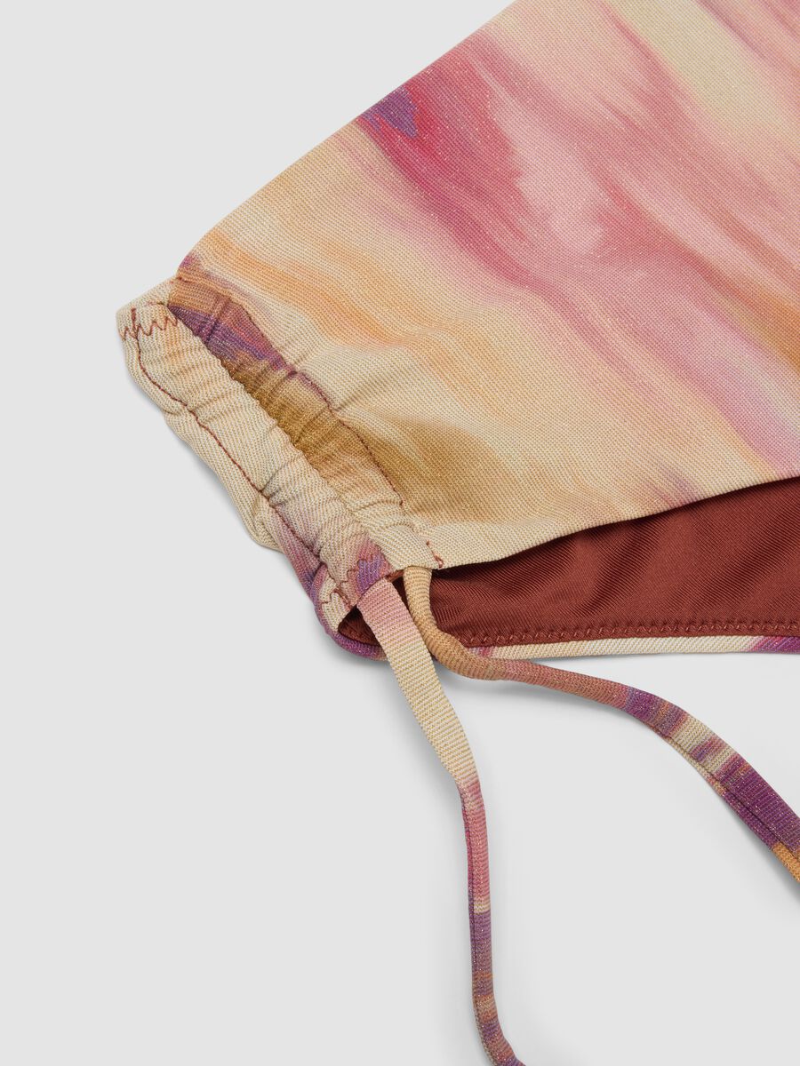 Mehrfarbige Badehose aus Stretchmaterial_1