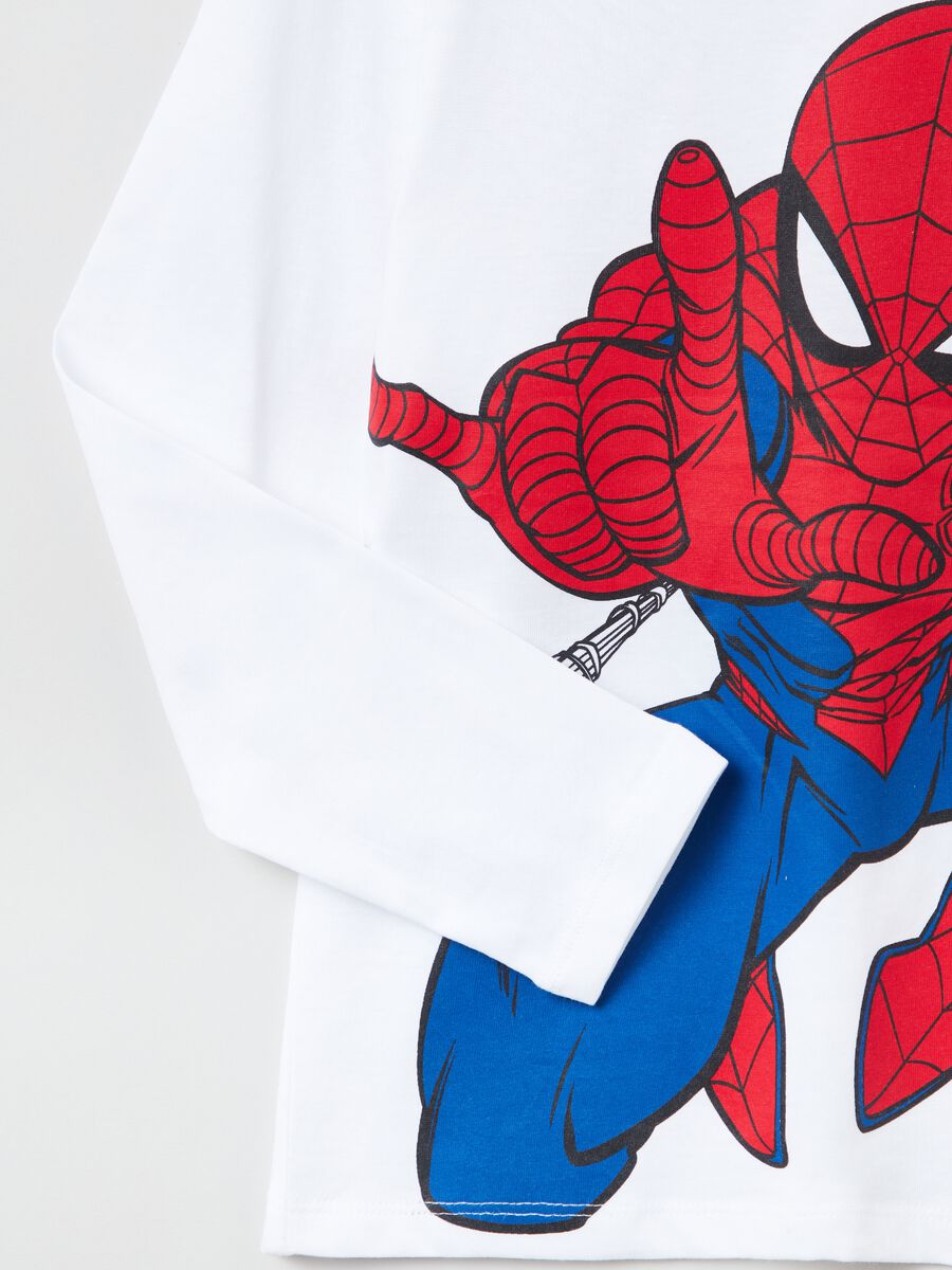 T-shirt with Spider-Man print and long sleeves_2