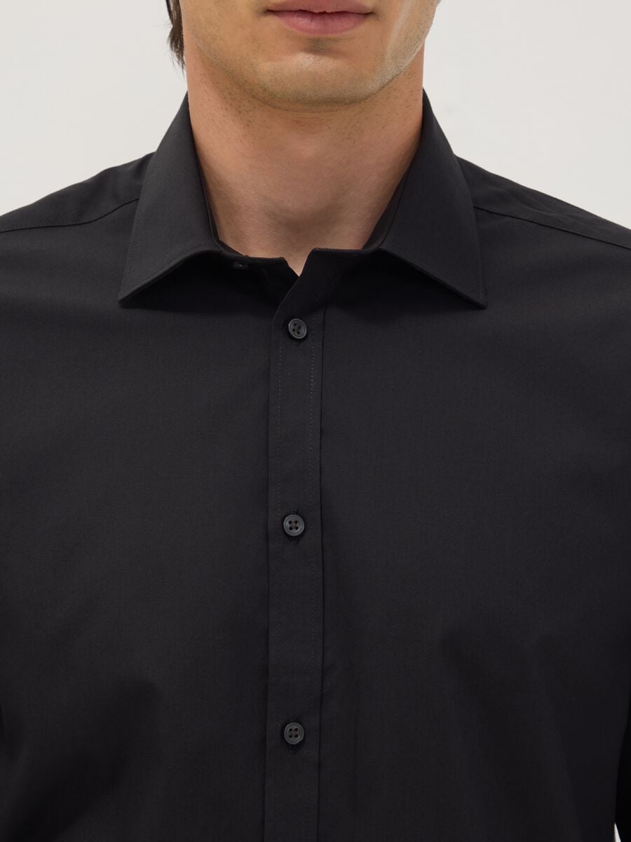 &Mu;&alpha;ύ&rho;&omicron; slim fit &pi;&omicron;&upsilon;&kappa;ά&mu;&iota;&sigma;&omicron; &mu;&epsilon; &kappa;&lambda;&alpha;&sigma;&iota;&kappa;ό &gamma;&iota;&alpha;&kappa;ά, &epsilon;ύ&kappa;&omicron;&lambda;&omicron; &sigma;&tau;&omicron; &sigma;&iota;&delta;έ&rho;&omega;&mu;&alpha;_1