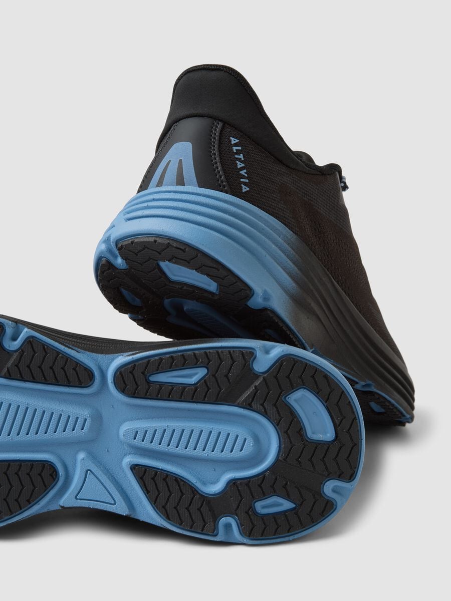 Black Outdoor Sneakers with Cushioned Midsole ALTAVIA_2