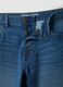 Blaue Denim-Shorts aus elastischem Baumwollmix, Regular Fit_5