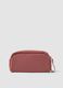 Pink zip wash bag with wrist strap_1