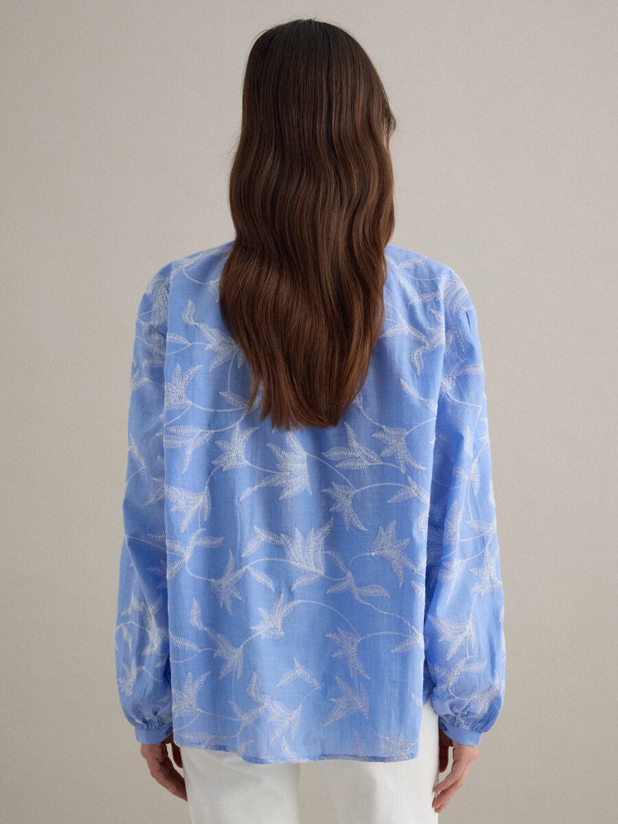 Multicolour pure cotton regular fit shirt with pattern_3