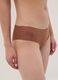 Brown regular-waist stretch microfibre hipster briefs_3