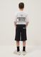 Black NBA Cotton Blend Shorts_1