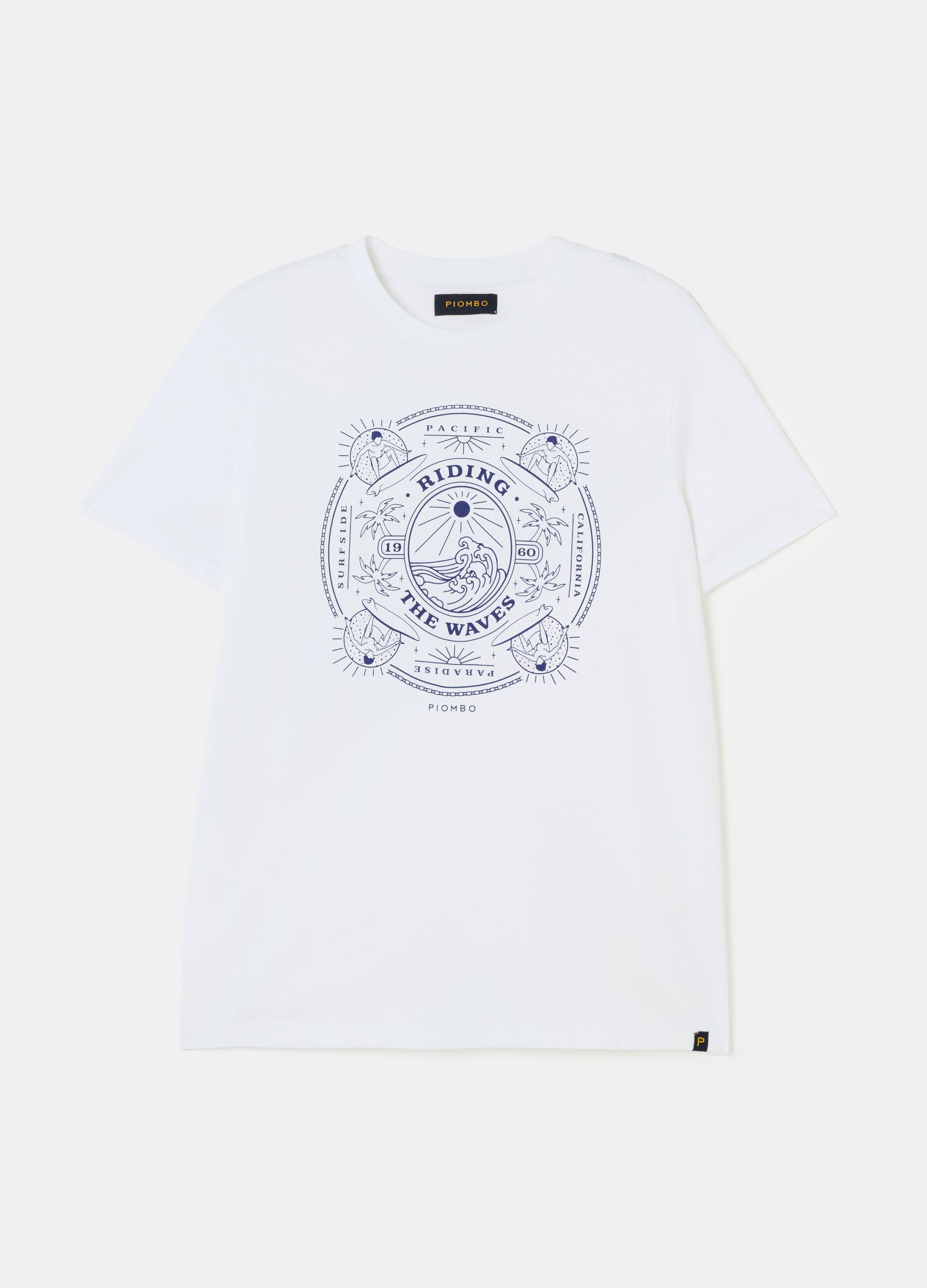 Cotton T-shirt with graphic print