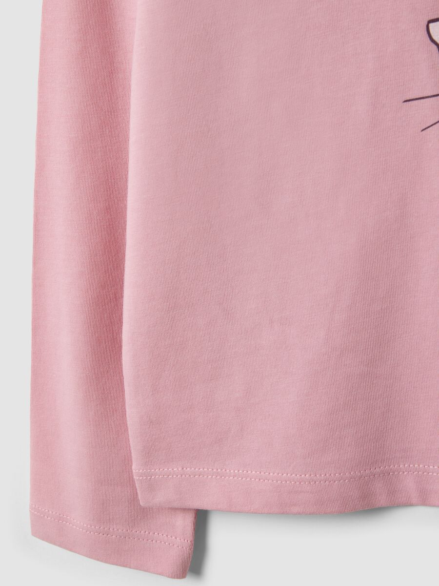 &Rho;&omicron;&zeta; &pi;&alpha;&iota;&delta;&iota;&kappa;ό T-shirt &alpha;&pi;ό 100% &omicron;&rho;&gamma;&alpha;&nu;&iota;&kappa;ό &beta;&alpha;&mu;&beta;ά&kappa;&iota; &mu;&epsilon; &sigma;&tau;ά&mu;&pi;&alpha; &gamma;&alpha;&tau;ά&kappa;&iota;_3