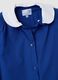 2-pack of blue school aprons with white collar_2
