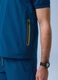 ALTAVIA SAILING blue windproof gilet in stretch fabric with zip_4