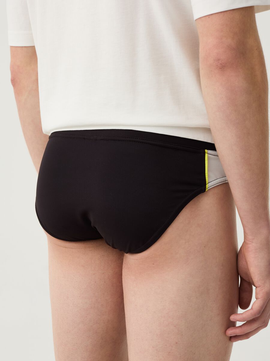 Swim briefs with side bands_2